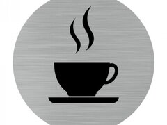 Etichete din aluminiu pentru cafenea